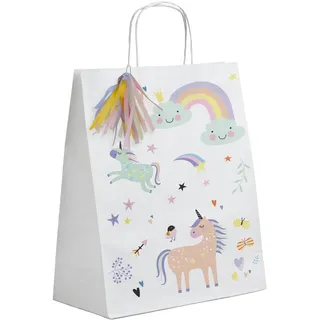 Folat 68315 Kleine Tüten Unicorns & Rainbows - 6 Stück