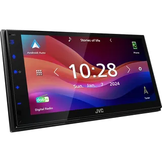 JVC KW-M595DBT 2-DIN Moniceiver 6,8 Zoll DAB+ Bluetooth