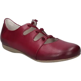 Josef Seibel Slipper, JOSEF SEIBEL "Fiona 04, Damen, Gr. 37, rot (berry), Obermaterial: 100% Rindsleder Leather cow., Schuhe Slipper