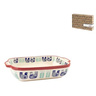 H&h Havana Backform Aus Steingut / Steingut, Rechteckig, 27x20cm