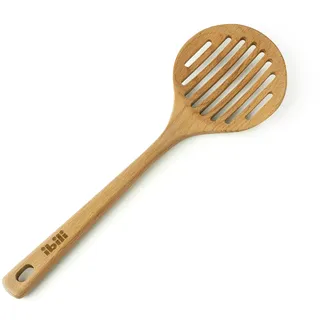 IBILI - Schaumlöffel aus Holz, 34 cm - Buchenholz mit Ölbeschichtung