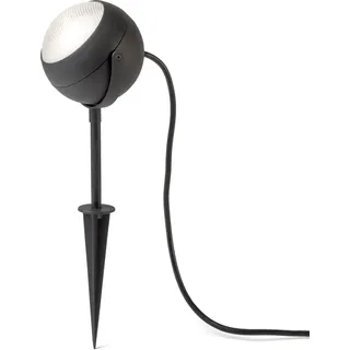 Konstsmide LED Gartenstrahler Aluminium 40 cm inkl. Bewegungsmelder schwarz