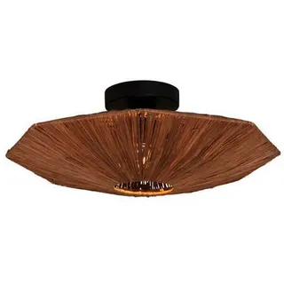 Good & Mojo Deckenleuchte , Braun , Naturmaterialien , Lampen & Leuchten, Innenbeleuchtung, Smart-Home-Lampen, Smart Home Deckenleuchten