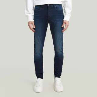 G-Star für Herren. 51010-6590-89 Jeans Revend Skinny Jeans navy (34/38), Lässig, Baumwolle, Denim, Marine