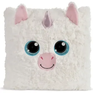 NICI Glubschis Kissen Einhorn Milky-Fee 30 x 30 cm Weiß