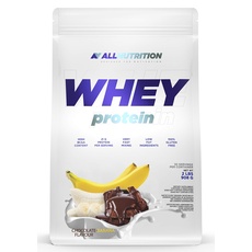 ALLNUTRITION WPC Whey Protein Pulver mit Aminosäuren - Eiweiss Protein Pulver - Fettarmes Proteinpulver Isolate für Muskelaufbau und Erholung nach dem Fitness - 908g - Chocolate Banana