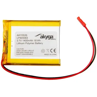 Akyga Li-Po Akku 3,7V/1400mAh 405063