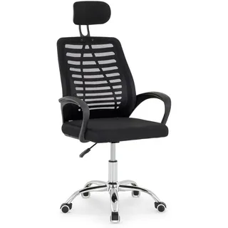 Idimex Bürodrehstuhl Seattle , Kunststoff , 45x111x46 cm , Büromöbel, Bürostühle, Drehstühle