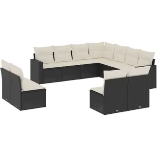 VidaXL 3251463, Cremefarben, Rattan, Stahl, 110 kg, Erwachsene & Kinder, 655 mm, 620 mm - Beige