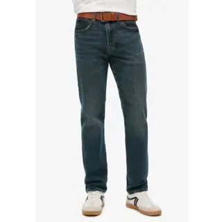 Superdry für Herren. M7010887A Vintage Slim Straight Jeans blau (30/30), Lässig, Baumwolle, Denim
