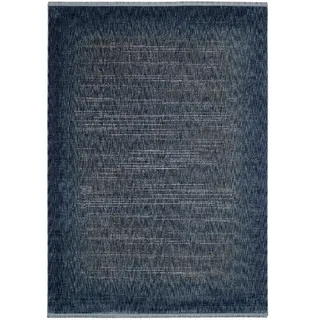 Musterring Memphis, blau (jeans), B:65cm H:8mm L:130cm, Polyester, Teppiche, Teppich, exlcusive MUSTERRING DELUXE COLLECTION mit seidigem Glanz