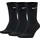 Funktionssocken 3er Pack Schwarz 38-42
