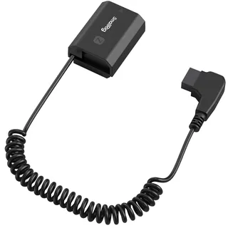 SMALLRIG D-Tap auf Dummy-Akku für NP-FZ100, Spiral-Stromkabel für Sony NP-FZ100 A6600, A9 II, A7 III, A7R III, A1, A7C, A7S III, A7R IV, A7R V, A6700, FX3, FX30, A7CR, A7C II, A7 IV, ZV-E1-4253B