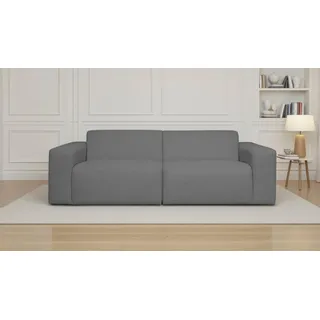 OTTO home »Koa, 228 cm, Modulsofa in Cord, Chenille, Struktur, Webstoff« Designsofa, weicher Lounge-Sitzkomfort, Welleunterfederung, bodentief,