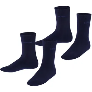 ESPRIT Unisex Kinder Foot Logo 2-Pack Socken Baumwolle atmungsaktiv