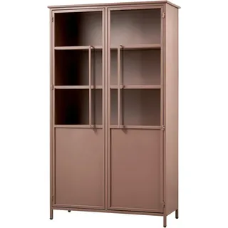 Woood Vitrine Exhibit 99 x 44 x 170 cm Braun