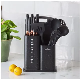 KARACA Gusto 12-tlg. Schwarz