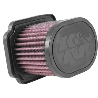 K&N YA-6814 Motorrad Luftfilter, Rot