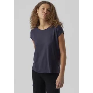Vero Moda VMAVA, PLAIN SS Top GAJRS NOOS«, blau