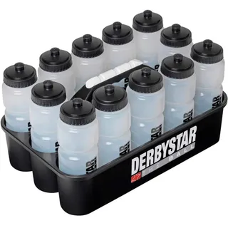 derbystar Trinkflaschenhalter, Für 12 Trinkflaschen, Schwarz, 4094000000