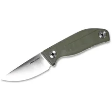 Bxf6ker Unisex – Erwachsene CVX-80 Olive Green feststehendes Messer, grün, 18,2 cm