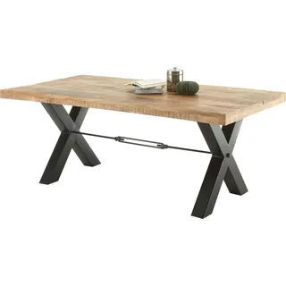 Stolkom Esstisch »Delhi«, 200 cm breit in Massivholz Mango Wood, braun