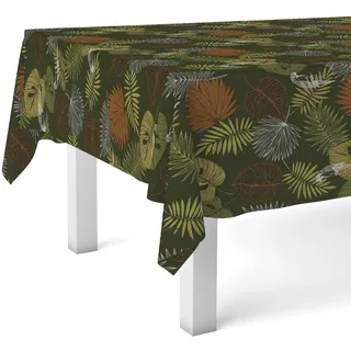 Martina Home Wachstuchtischdecke Arga, 300 x 140 cm, Orange
