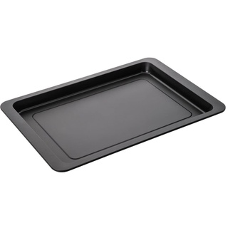 Zenker Eckiges Pizzablech – Premium Backblech 420 x 290 x 25 mm, 5 Jahre Herstellergarantie, Hitzebeständig bis 230°C, Hochwertige Antihaftbeschichtung, Optimale Hitzeverteilung