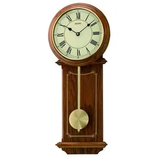 Seiko Pendel Wanduhr 30,5 cm QXC213B braun