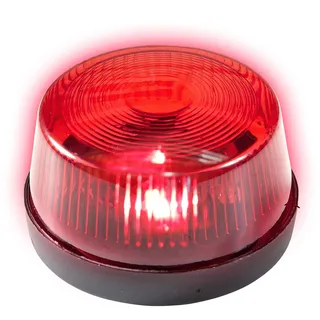 W WIDMANN MILANO Party Fashion – Blinkendes Warnlicht mit Sirene, 7 x 4 cm, Blaulicht, Polizei, Feuerwehr, für Karneval