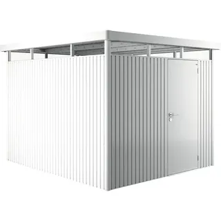 HighLine H5 Gerätehaus 2,75 x 3,15 m weiß Einzeltür