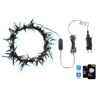 Beliani Weihnachtsbeleuchtung Bunt Igaliku , Kunststoff , 13 cm , Dekoration, Weihnachtsdekoration, Christbäume & Zubehör