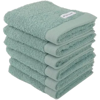 Tom Tailor COLOR BATH Gästehandtuch 30 x 50 cm grün