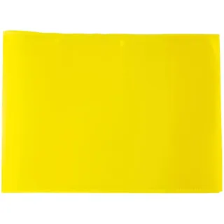 Herma Heftumschlag PLUS quer transparent gelb Kunststoff DIN A5 quer