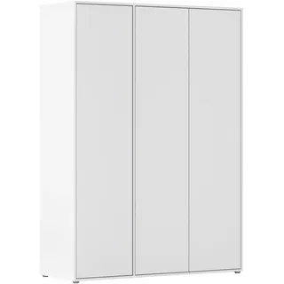 Rauch »Kleiderschrank Schrank Garderobe Wäscheschrank NABILA viel Stauraum« in 3 verschiedenen Ausstattungen BASIC/CLASSIC/PREMIUM, in 2 Breiten mit Push-to-Open Funktion TOPSELLER MADE IN GERMANY, weiß