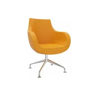 fm Sessel Pirum orange chrom Stoff 71,0 x 73,0 x 94,5 cm, 1 St.
