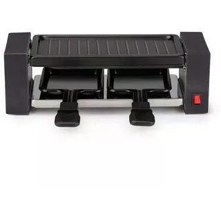 Alpina Raclette Schwarz Edelstahl B/H/L: ca. 30x10x10 cm - Schwarz