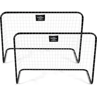 Umbro Fußballtor Schwarz/Weiß 78 x 56 x 45 cm