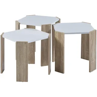 [en.casa] COUCHTISCH-SET 3 TLG. ‘Rantasalmi’