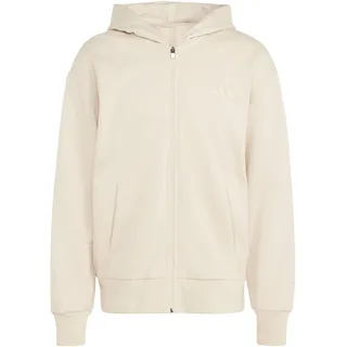 adidas Men's All SZN Fleece Full Zip Hoodie, Crystal Linen, M