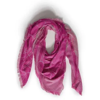 STREET ONE Mode-Schal A572520 Dreieckstuch, royal Fuchsia, A