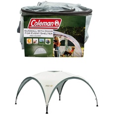 Coleman Event Shelter Pavillon, Regen- und Sonnenschutz Gartenpavillon für Partys, Strände, Festivals, Sportveranstaltungen oder Campingplätze, Stabile Stahlstangen Konstruktion, Hoher UV- Schutz