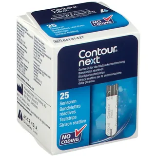 Contour® Next Sensoren Teststreifen 25 St 25 St Teststreifen