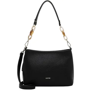 SURI FREY Jeanny Medium Umhängetasche Polyurethan Black