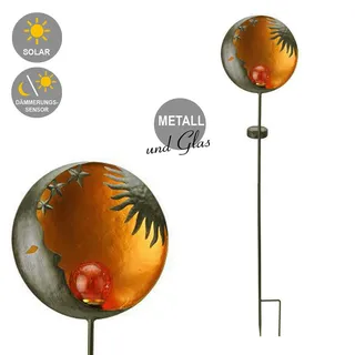 LED-Solar-Gartenstecker GALAXIE Deko-Wege-Leuchte