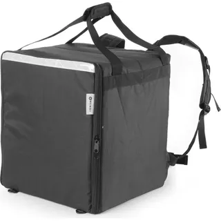 HENDI Handtasche, Pizzaservicetasche - Rucksack, Schwarz