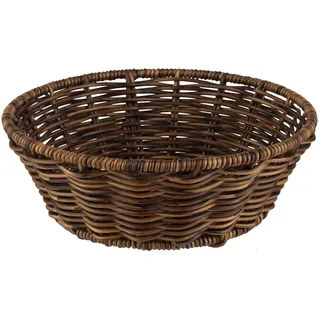 APS Korb rund „COVE“, Ø 20 cm, Höhe 7 cm, braun