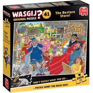 JUMBO Spiele Wasgij Original 41 – Komplette Restaurierung – The Restore Store! 1000