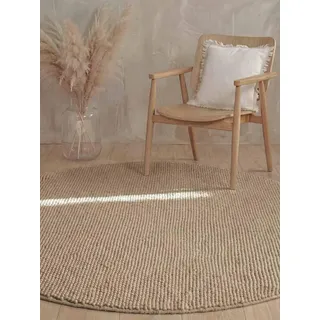 Ted Baker Diana Wollteppich Ø 200 cm Beige