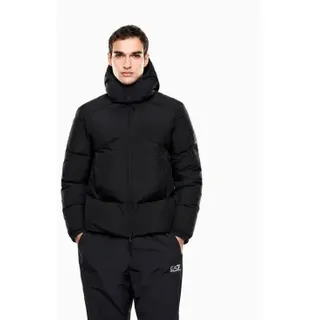 EA7 für Herren. 7M000717_AF16525 Mountain Eco Daunenjacke schwarz (XXL), Lässig, Polyamid